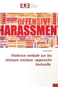 portada Violence verbale sur les réseaux sociaux: approche textuelle (en Francés)
