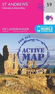 portada St Andrews, Kirkcaldy & Glenrothes  1 : 50 000 (OS Landranger Map)
