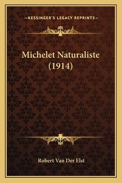 portada Michelet Naturaliste (1914) (en Francés)