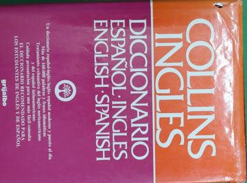portada Diccionario Collins Large Size Español-Ingles, English-Spanish