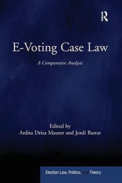 portada E-Voting Case Law: A Comparative Analysis (in English)