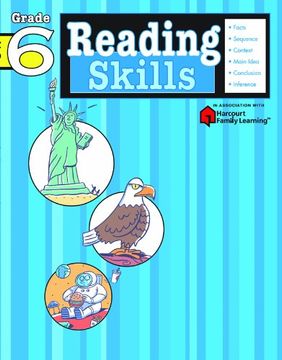 portada Reading Skills: Grade 6 (Flash Kids Harcourt Family Learning) (in English)