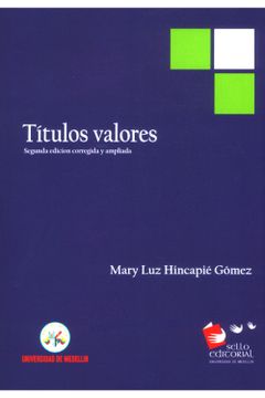 Libro Títulos Valores. (Segunda Edición Corregida Y Ampliada) De Mary ...