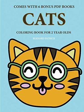 portada Coloring Books for 2 Year Olds (Cats) (en Inglés)