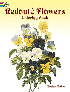 portada Redoute Flowers Coloring Book
