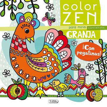 portada Color zen Granja nº 2 con Pegatinas (in Spanish)