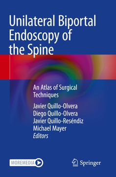 portada Unilateral Biportal Endoscopy of the Spine: An Atlas of Surgical Techniques (en Inglés)