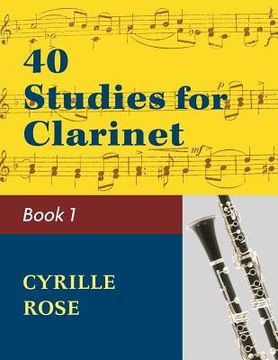 portada 40 Studies for Clarinet, Book 1 (in English)