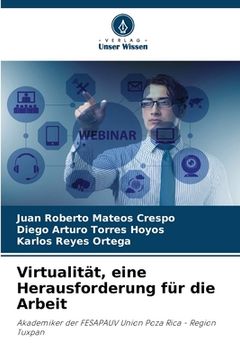 portada Virtualität, eine Herausforderung für die Arbeit (en Alemán)