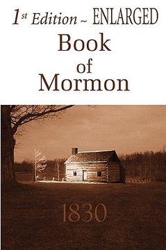 portada 1st edition enlarged book of mormon (en Inglés)
