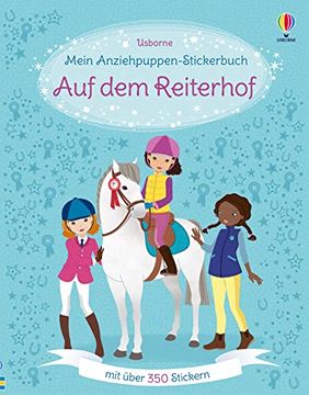 portada Mein Anziehpuppen-Stickerbuch: Auf dem Reiterhof (in German)