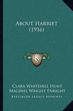 portada about harriet (1916) (en Inglés)
