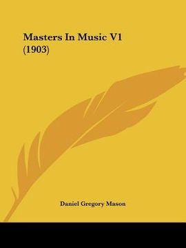 portada masters in music v1 (1903) (en Inglés)