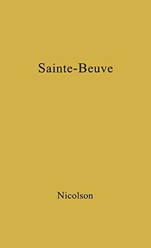 portada Sainte-Beuve (in English)