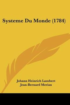 portada Systeme Du Monde (1784) (en Francés)