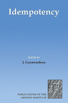 portada Idempotency (Publications of the Newton Institute) (en Inglés)