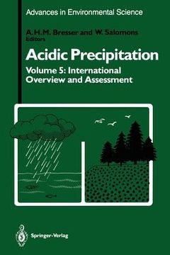 portada acidic precipitation: international overview and assessment (en Inglés)