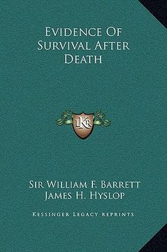 portada evidence of survival after death (en Inglés)