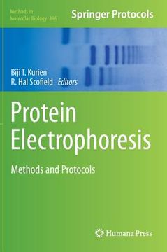 portada protein electrophoresis (en Inglés)