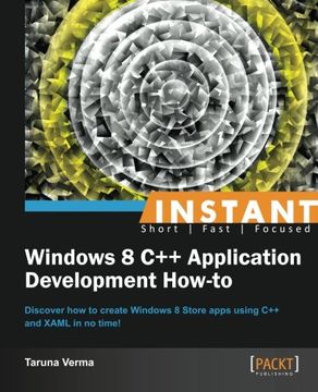 portada Instant Windows 8 C++ Application Development How-to (en Inglés)