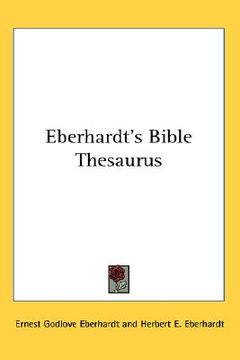 portada eberhardt's bible thesaurus (in English)