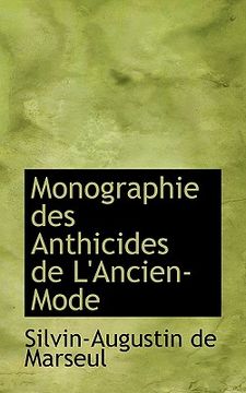 portada monographie des anthicides de l'ancien-mode