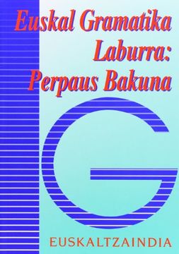 portada Euskal gramatika laburra: perpaus bakuna (Gramatikak)