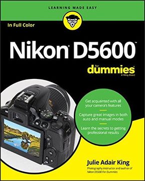 portada Nikon D5600 for Dummies (For Dummies (Computer (in English)