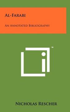 portada al-farabi: an annotated bibliography (en Inglés)