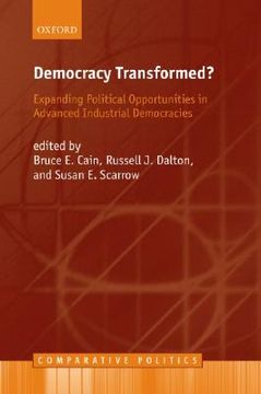 portada democracy transformed?: expanding political opportunities in advanced industrial democracies (en Inglés)
