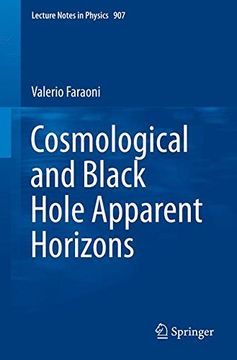 portada Cosmological and Black Hole Apparent Horizons (Lecture Notes in Physics) (en Inglés)