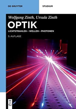 portada Optik: Lichtstrahlen - Wellen - Photonen (de Gruyter Studium) (en Alemán)