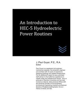 portada An Introduction to HEC-5 Hydroelectric Power Routines (en Inglés)