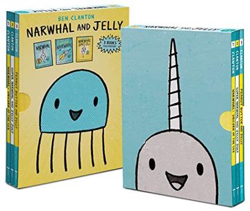 portada Narwhal and Jelly box set (Books 1, 2, 3, and Poster) 