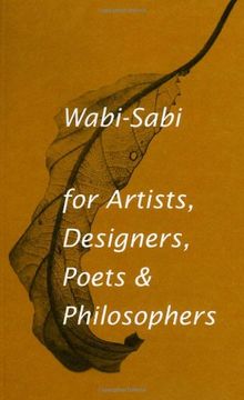 portada wabi-sabi, for artists, designers, poets & philosophers (en Inglés)
