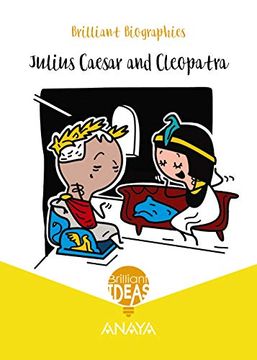 portada Brilliant Biography. Julius Caesar and Cleopatra (in English)