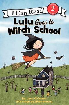 portada lulu goes to witch school (en Inglés)