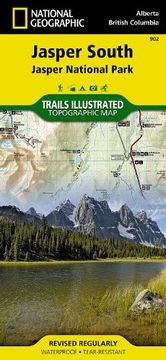 portada Jasper South: Trails Illustrated National Parks (National Geographic Trails Illustrated Map)