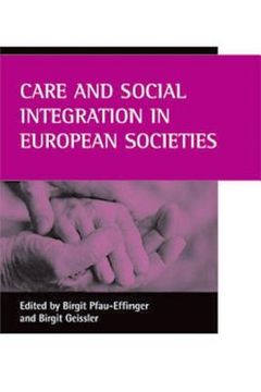portada care and social integration in european societies (en Inglés)