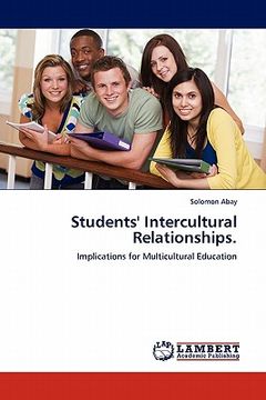 portada students' intercultural relationships. (en Inglés)