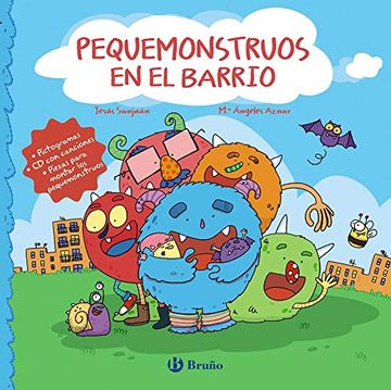 portada Pequemonstruos en el Barrio (Castellano - a Partir de 3 Años - Cuentos - Cuentos Cortos) (in Spanish)