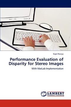 portada performance evaluation of disparity for stereo images (en Inglés)