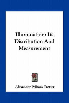 portada illumination: its distribution and measurement (en Inglés)