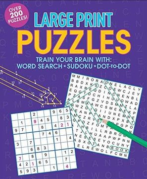 portada Large Print Puzzles 