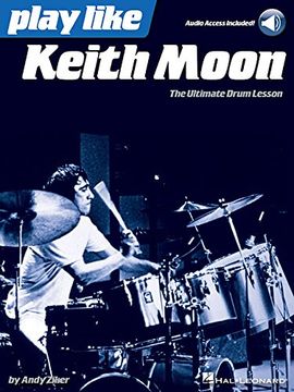 portada Play Like Keith Moon Drums Book/Audio Online