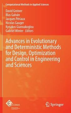portada Advances in Evolutionary and Deterministic Methods for Design, Optimization and Control in Engineering and Sciences (en Inglés)