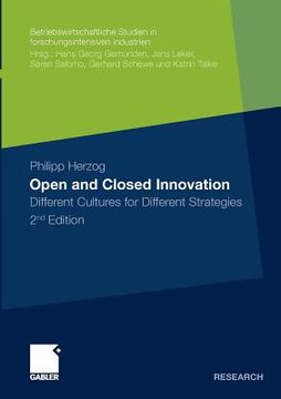 portada open and closed innovation: different cultures for different strategies