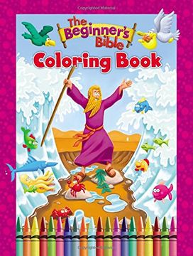 portada The Beginner's Bible Coloring Book (en Inglés)