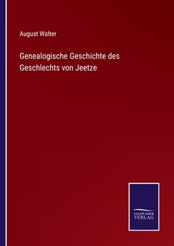 portada Genealogische Geschichte des Geschlechts von Jeetze