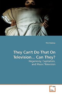 portada they can't do that on television... can they? (en Inglés)
